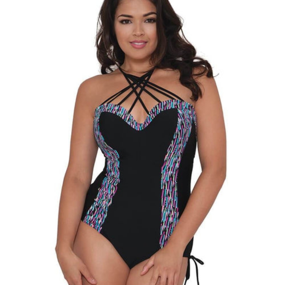 Curvy Kate 32G One Piece Galaxy Swimsuit